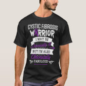 Cystic Fibrosis Survivor Chronically CF Warrior Aw Tシャツ (正面)