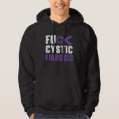 Cystic Fibrosis Warrior Cystic Fibrosis Awareness  パーカ (正面)