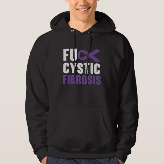 Cystic Fibrosis Warrior Cystic Fibrosis Awareness  パーカ (正面)