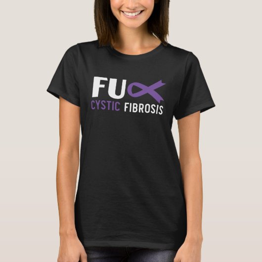 Cystic Fibrosis Warrior Cystic Fibrosis Awareness  Tシャツ (正面)