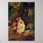 Cytheraの着手, c.1717 ポスター (正面)