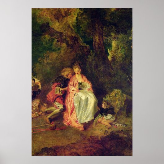 Cytheraの着手， c.1717 ポスター (正面)