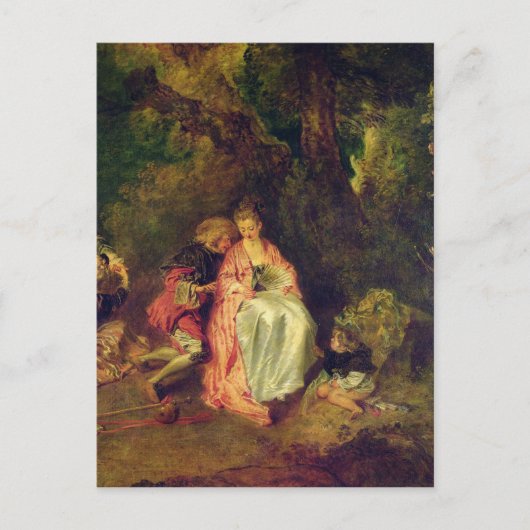 Cytheraの着手， c.1717 ポストカード (正面)