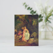 Cytheraの着手， c.1717 ポストカード (スタンド正面)