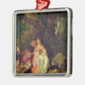 Cythera、c.1717のための乗船 メタルオーナメント (左)