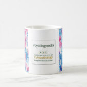 #cytologyrocks ASCロゴマグ コーヒーマグカップ (中央)