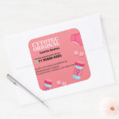 Cytotec misoprostol original whats 11956800985 Mou スクエアシール (封筒)