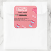 Cytotec misoprostol original whats 11956800985 Mou スクエアシール (バッグ)