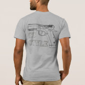 CZスタイルTシャツ Tシャツ (裏面)