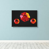 CZピンホイールカット キャンバスプリント (インサイチュ (ウッドフロア))