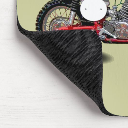 CZ 400の棺タンク マウスパッド (コーナー)