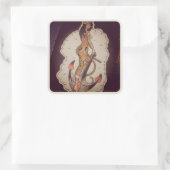 CZAのステッカー スクエアシール (バッグ)