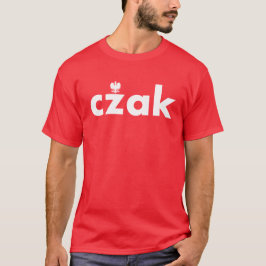 CZAKポーランド姓Tシャツ Tシャツ