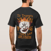 Czar Rue Liar トランプ大統領選挙運動 2026 ホワイトハウス Tシャツ (裏面)