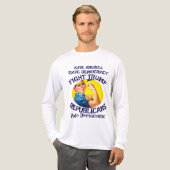 Czar Rue Liar Trump POTUS 愛国 MAGA列車 WH トライブレンドTシャツ (正面全体)