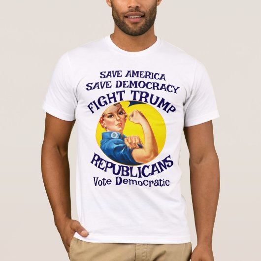 Czar Rue Liar Trump POTUS 愛国 MAGA列車 WH Tシャツ (正面)