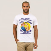 Czar Rue Liar Trump POTUS 愛国 MAGA列車 WH Tシャツ (正面フル)