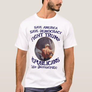 Czar Rue Liar Trump POTUS 愛国 MAGA 列車 WH Tシャツ
