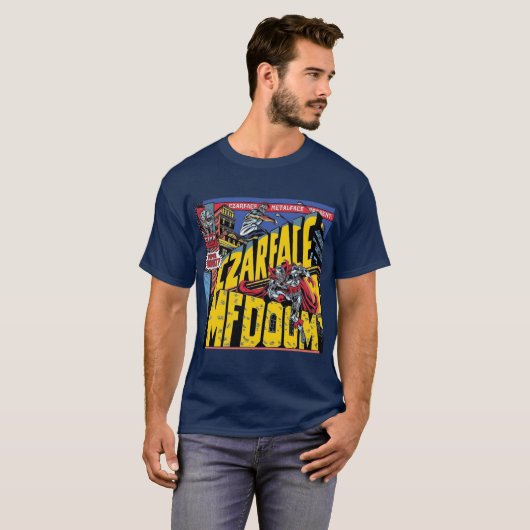 Czarface Comics Group friends Tシャツ (正面フル)