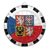 Czech Republic Dartboard & Flagダーツ/ゲームボード ダーツボード (正面)