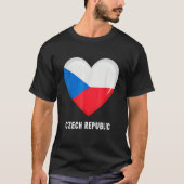 Czech Republic Flag   Czech Tシャツ (正面)