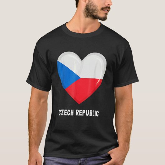 Czech Republic Flag   Czech Tシャツ (正面)