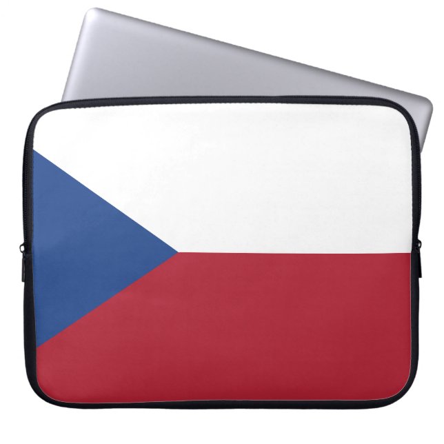 Czech Republic flag phone case ラップトップスリーブ (正面)