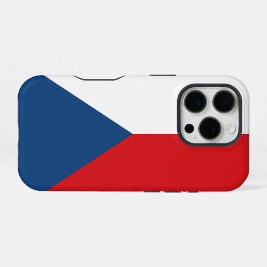 Czech Republic iPhoneケース (裏面横)