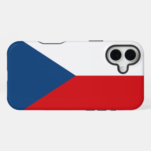 Czech Republic iPhoneケース (裏面横)