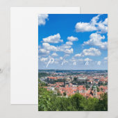 Czech Republic. Prague. Breathtaking view Case-Mat 招待状 (正面/裏面)