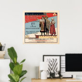 Czechoslav ethnographic exposition vintage ad ポスター (ホームオフィス)