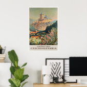Czechoslovakia Art Poster Gift Travel Print ポスター (ホームオフィス)