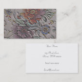 Czechoslovakianヴィンテージ 名刺 (正面/裏面)