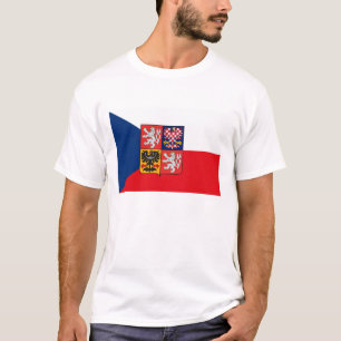 Czechoslovakian旗(チェコスロバキア共和国)のTシャツ Tシャツ