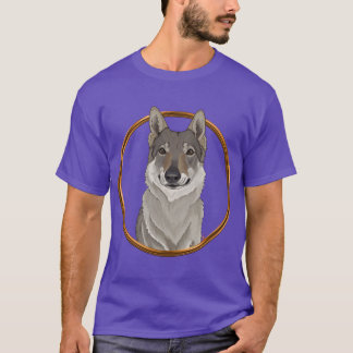 Czechoslovakian Vlcak friend Tシャツ