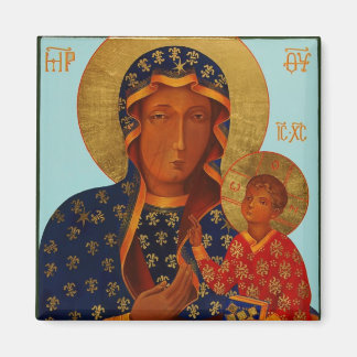 Czestochawaの我々の女性/ブラックマドンナ磁石 マグネット