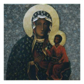 Czestochawaの私たちの女性の献身的なイメージ ポスター (正面)