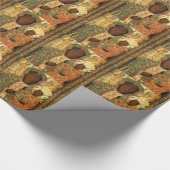 Czestochawaの私たちの女性ブラックマドンナポーランドギフト ラッピングペーパー (角)