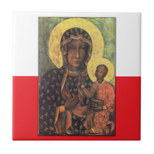 Czestochowaの私達の女性 タイル (正面)