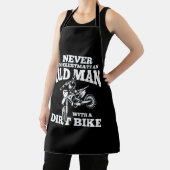 Dおもしろいを持つ老人には贈り物は決して気に入らない エプロン (インサイチュ)