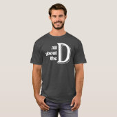 Dについてすべて Tシャツ (正面フル)