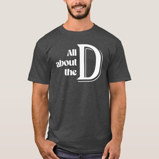 Dについてすべて Tシャツ (正面)