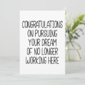 Dのおもしろい採用を同僚に祝う シーズンカード (スタンド正面)