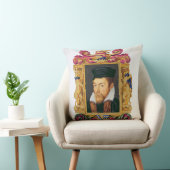 Dのエドワードスタンリーの(1508-72年の)第3伯爵のポートレート クッション (椅子)