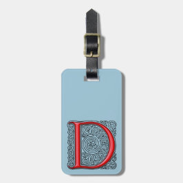 Dのモノグラムの荷物のラベル ラゲッジタグ