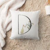 Dはアヒルおよびラッパスイセンのためです クッション (ブランケット)