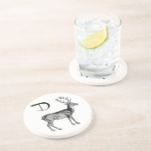 Dはシカのためです コースター (側面)