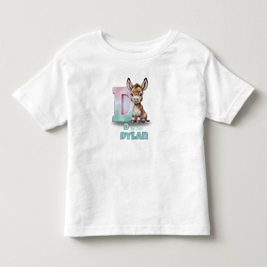 Dはダイラン - オリジナル幼児Tシャツ トドラーTシャツ (正面)