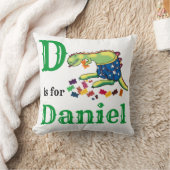 Dはダニエル男の赤ちゃん クッション (ブランケット)