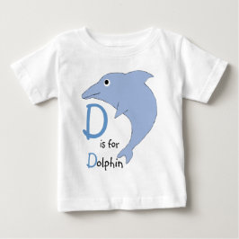 DはドルフィンTシャツ ベビーTシャツ